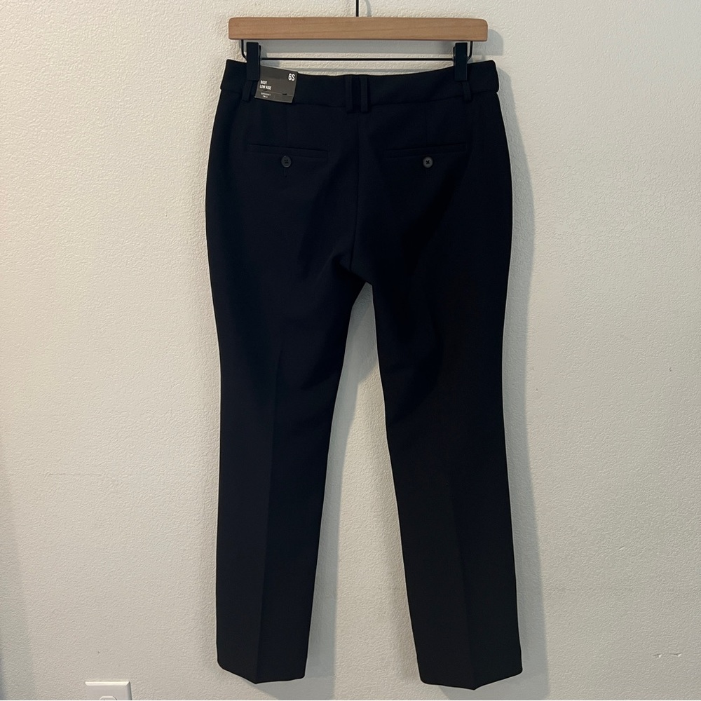 Express Supersoft Twill Stretch Black Low Rise Bootcut Pants NWT Size 6 Short - Picture 6 of 15